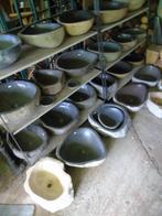 Stenen bassin, rivierkiezelsteen (zie foto's), Ophalen, Nieuw