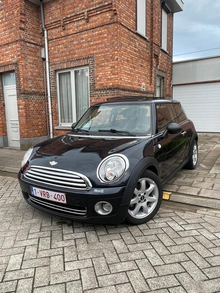 Mini One 1.4 Benzine 2008 | Panoramadak Rode kaart uitstoot, Autos, Mini, Particulier, Cooper, Air conditionné, Essence, Euro 4