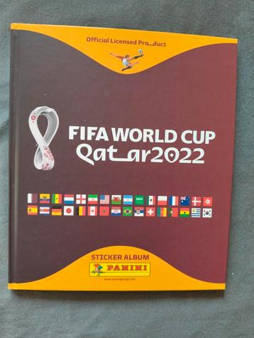 Compleet hardcover album Qatar 2022 oranje editie  beschikbaar voor biedingen