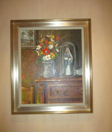 Schilderij stilleven op doek beschikbaar voor biedingen