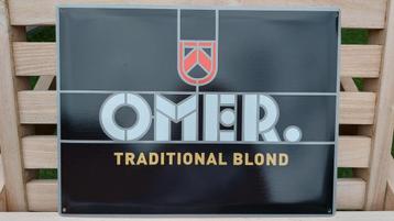 Metalen wandbord Omer beschikbaar voor biedingen