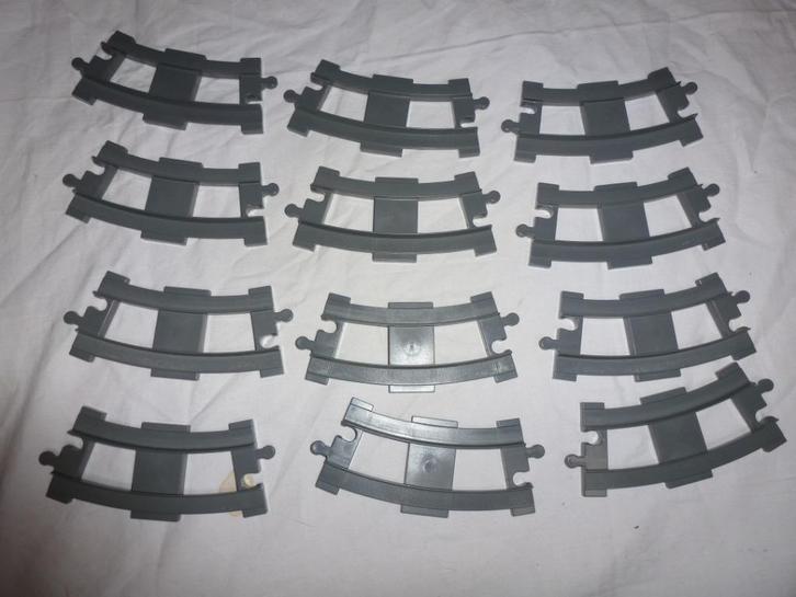 Duplo treinsporen en onderdelen spoor, Kinderen en Baby's, Speelgoed | Duplo en Lego, Zo goed als nieuw, Duplo, Losse stenen, Ophalen of Verzenden