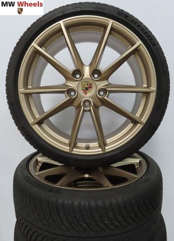 Porsche 21 inch Origineel velgen 911 992 met winterbanden beschikbaar voor biedingen