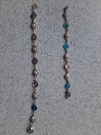 2 vintage Lourdes armbanden met emaille, Verzamelen, Ophalen of Verzenden, Gebruikt, Sieraad, Christendom | Katholiek