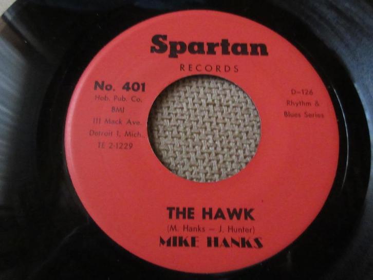 Mike Hanks — The Hawk, Cd's en Dvd's, Vinyl Singles, Zo goed als nieuw, Single, R&B en Soul, 7 inch, Ophalen of Verzenden