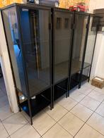4 mooie vitrinekasten, Ophalen, Zo goed als nieuw