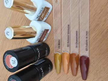 Vernis semi-permanent, Maquillage, Enlèvement, Utilisé, Brun