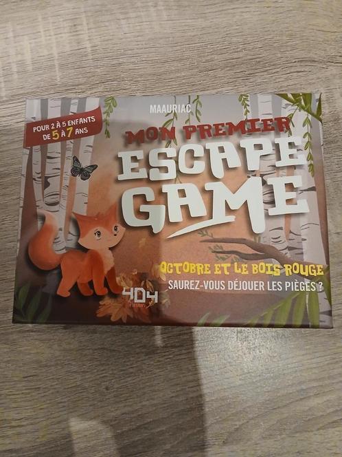 Mon premier  Escape Game : octobre et le bois rouge, Hobby en Vrije tijd, Gezelschapsspellen | Kaartspellen, Zo goed als nieuw