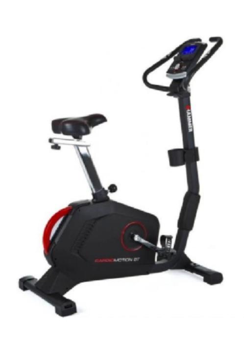 Hammer Cardio Motion BT Ergometer | Hometrainer | Upright Bi, Sport en Fitness, Fitnessmaterialen, Zo goed als nieuw, Armen, Benen