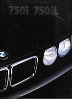 BMW 750 / 750L,  1987, Boeken, Auto's | Folders en Tijdschriften, Ophalen of Verzenden, Zo goed als nieuw, BMW