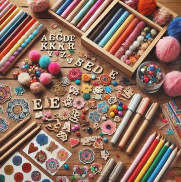 Un ensemble complet de fournitures d'artisanat !, Enlèvement, Neuf, Matériel