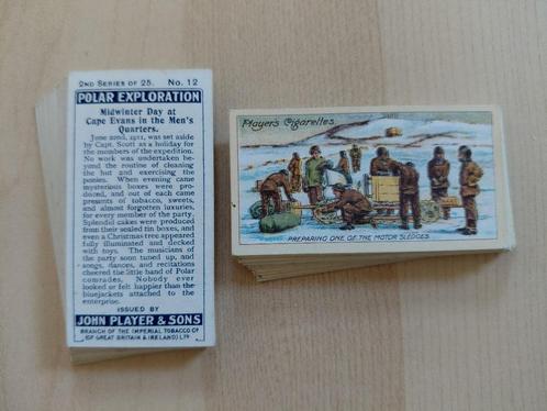 Polar Exploration 2nd series complete set 25 chromos 1916, Verzamelen, Foto's en Prenten, Overige onderwerpen, Voor 1940, Ophalen of Verzenden