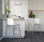 chaise haute "glenn" blanche, Comme neuf, Deux, Enlèvement, Métal