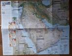 CARTES NATIONAL GEOGRAPHICS : LE MOYEN-ORIENT 63/51cm 1991 O, Livres, Atlas & Cartes géographiques, Comme neuf, Carte géographique
