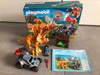 Playmobil 9434 - Triceratops - dinosaurus buggy met vangenet, Ophalen of Verzenden