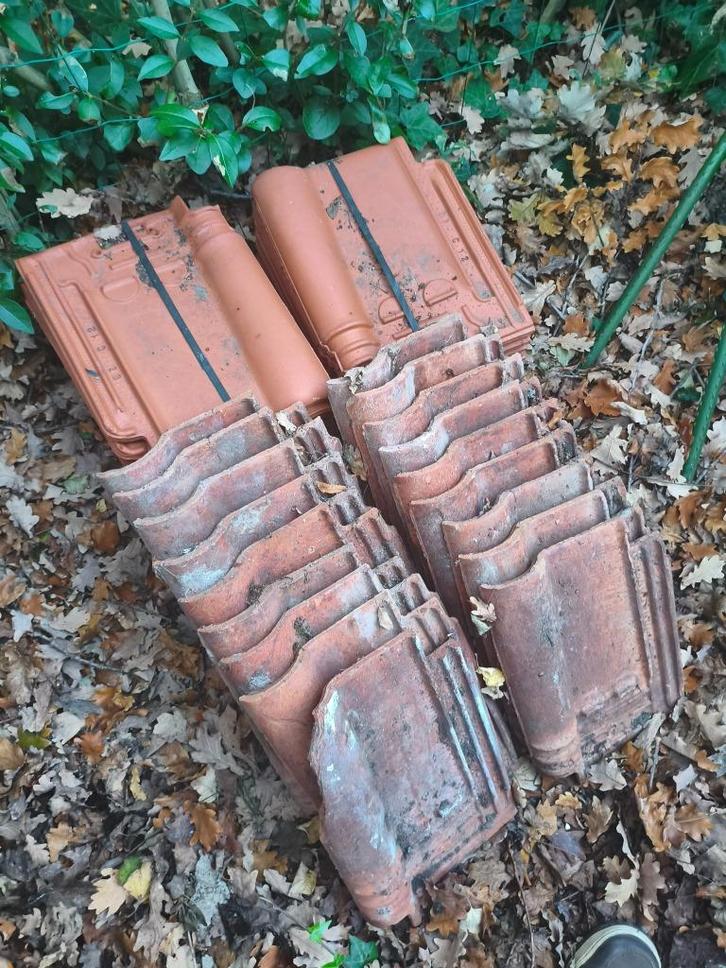 Poêle à tempête Pottelberg, Bricolage & Construction, Tuiles & Revêtements de toit, Utilisé, Tuiles, Pierre ou Argile, Rouge, Moins de 5 m²