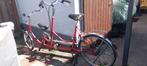 Ouder kind tandem, Fietsen en Brommers, Minder dan 10 versnellingen, Gebruikt, 55 cm of meer, HJD Duo