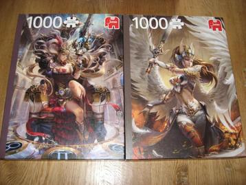Puzzels Jumbo 1000 stuks Premium Quality beschikbaar voor biedingen