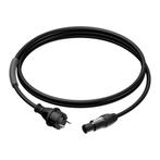 powerCON TRUE1 female voedingskabel 3m 3G1,5 Rubber H07RN-F, Ophalen of Verzenden, Nieuw