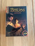 Biblios Engelse versie - nieuwstaat, Een of twee spelers, Ophalen of Verzenden, Zo goed als nieuw, Iello