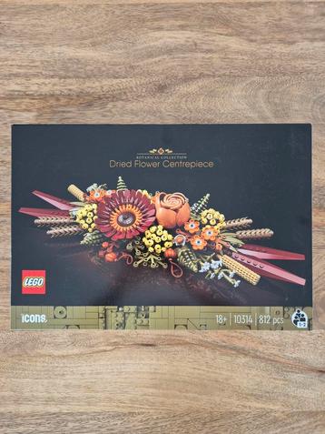 Lego Botanical Collection 10314 : Dried Flowers Centerpiece beschikbaar voor biedingen