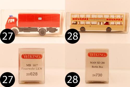 Wiking Vrachtwagens - 52 stuks - 1/87 HO DEEL 2, Hobby en Vrije tijd, Modelauto's | 1:87, Zo goed als nieuw, Bus of Vrachtwagen