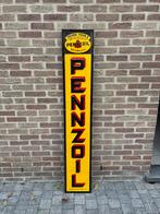 Tôle pennzoil 1950 pas plaque émaillée, reclamebord, Verzamelen, Ophalen, Zo goed als nieuw