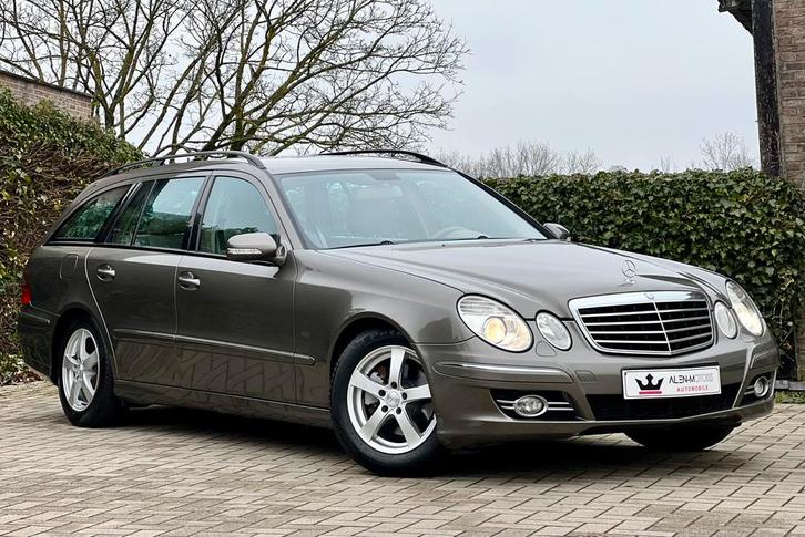 Mercedes E220d Avantgarde 163Pk - Euro 4, Autos, Mercedes-Benz, Entreprise, Classe E, ABS, Phares directionnels, Régulateur de distance