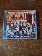 Hardcore CD Right Direction - to right the wrong, Cd's en Dvd's, Cd's | Hardrock en Metal, Ophalen of Verzenden, Zo goed als nieuw