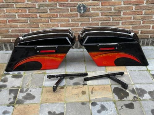 zijkoffers harley davidson, Motoren, Onderdelen | Harley-Davidson, Gebruikt, Ophalen