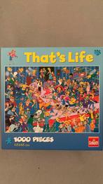 That’s life puzzel, Ophalen of Verzenden, 500 t/m 1500 stukjes, Zo goed als nieuw, Legpuzzel