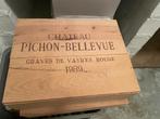 Coffret à vin Château Pichon-Bellevue 1989, Enlèvement ou Envoi, Pleine, Comme neuf, Vin rouge