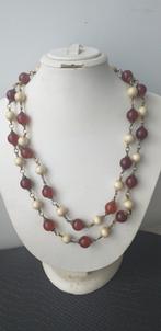 Oude /Art deco Ketting."Parel,Bakkeliet Kattalin., Ophalen of Verzenden