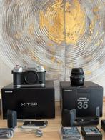 Fujifilm X-t50 zilver + Fuji XF35 F2.0 (factuur en extra), Audio, Tv en Foto, Fotocamera's Digitaal, Ophalen, Zo goed als nieuw