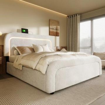 Bed 140*200m met USB en 4 lades (zonder matras) NIEUW  beschikbaar voor biedingen