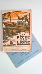 La Pêche à la ligne, R. Marchand P. Boucher 1923 + Pub 1932, Sports nautiques & Bateaux, Enlèvement ou Envoi