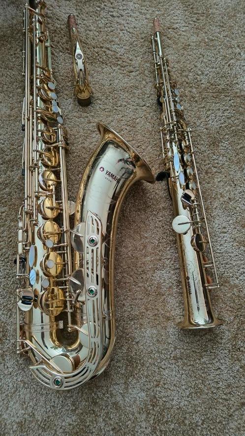 Schitterende Yamaha klassiekers, Muziek en Instrumenten, Blaasinstrumenten | Saxofoons, Zo goed als nieuw, Sopraan, Ophalen of Verzenden