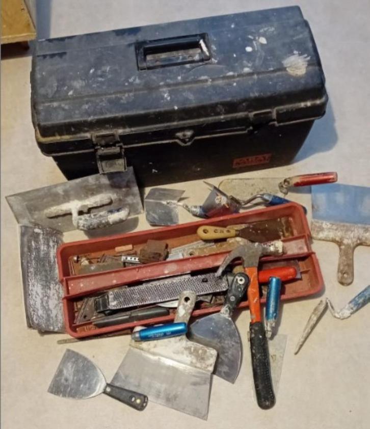 Coffre a outils pour maçon, plafonneur, Bricolage & Construction, Boîtes à outils, Utilisé, Enlèvement ou Envoi