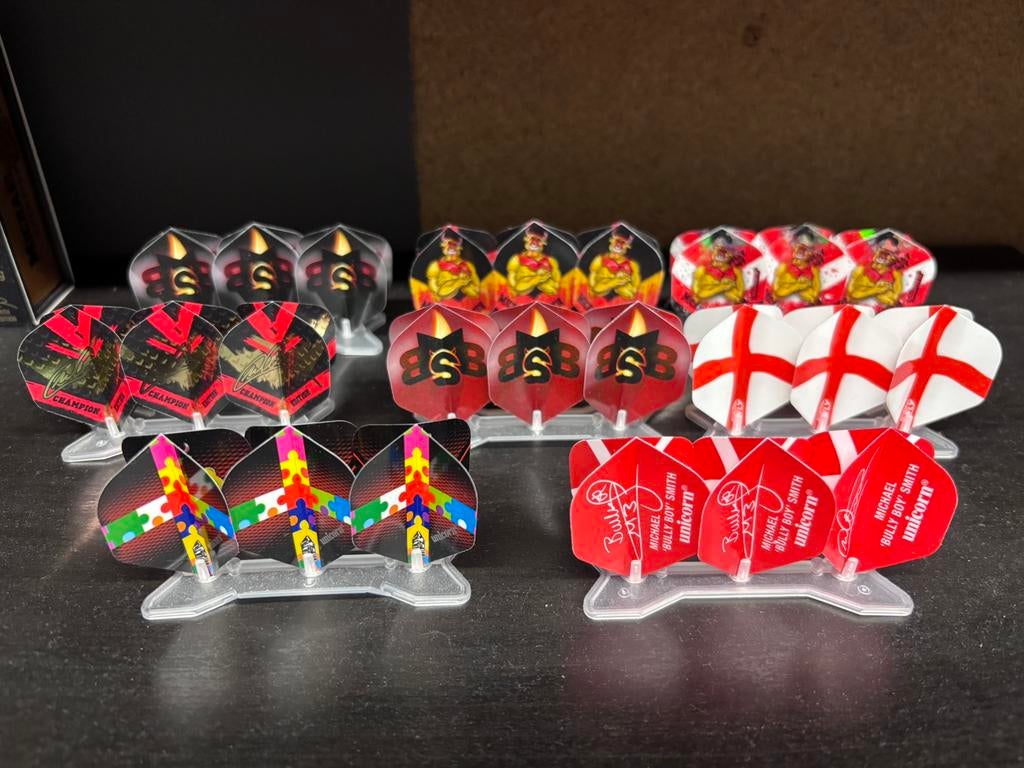 8 sets Michael Smith Flights Collectors, Sport en Fitness, Ophalen, Nieuw, Flights