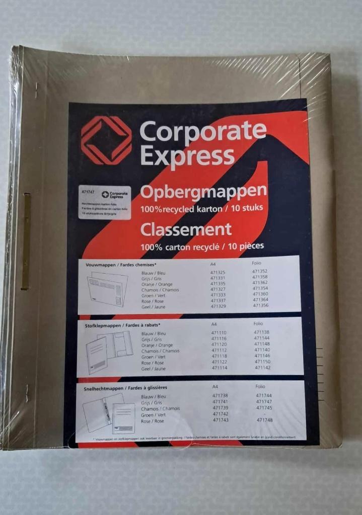 snelhechtmappen  opbergmappen 10 stuks, Diversen, Schoolbenodigdheden, Ophalen of Verzenden