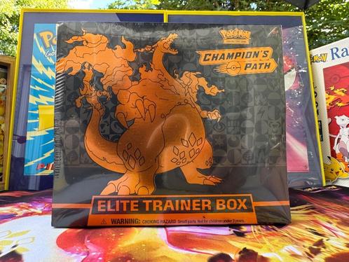 Pokemon ETB Champions Path - sealed & nieuw, Hobby en Vrije tijd, Verzamelkaartspellen | Pokémon, Nieuw, Overige typen, Foil, Verzenden