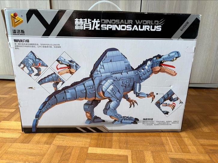 Bouwset Spinosaurus, Kinderen en Baby's, Speelgoed | Bouwstenen, Zo goed als nieuw, Ophalen of Verzenden
