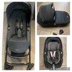 Maxi-Cosi plaza plus essential graphite set, Kinderen en Baby's, Ophalen, Zo goed als nieuw, Maxi-Cosi