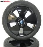 Originele BMW i3 velgen 19 inch met winterbanden en sensoren, Auto-onderdelen, Banden en Velgen, 19 inch, Gebruikt, 155 mm, -
