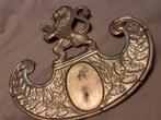 plaque de schako armée belge avant 1914, Ophalen of Verzenden