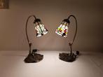Lampe style Tiffany, Huis en Inrichting, Tiffany et Art Nouveau, Ophalen of Verzenden, Zo goed als nieuw, Glas