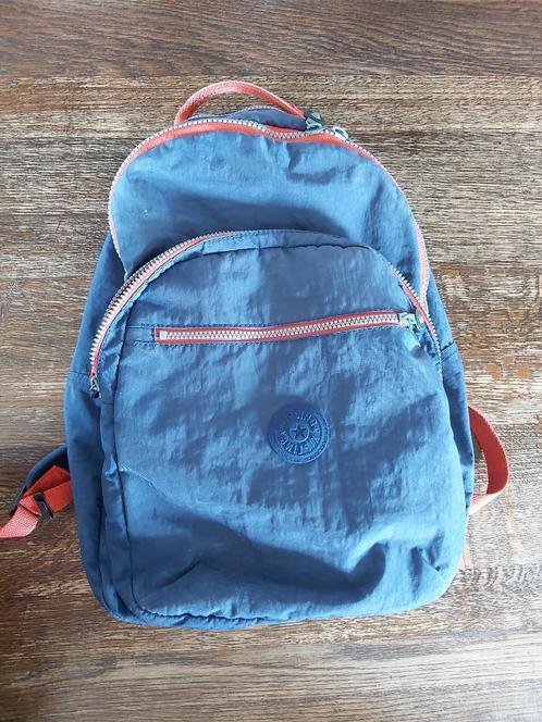 grote blauwe rugzak van Kipling met beschermd laptopvak, Handtassen en Accessoires, Tassen | Schooltassen, Gebruikt, Rugtas, Blauw