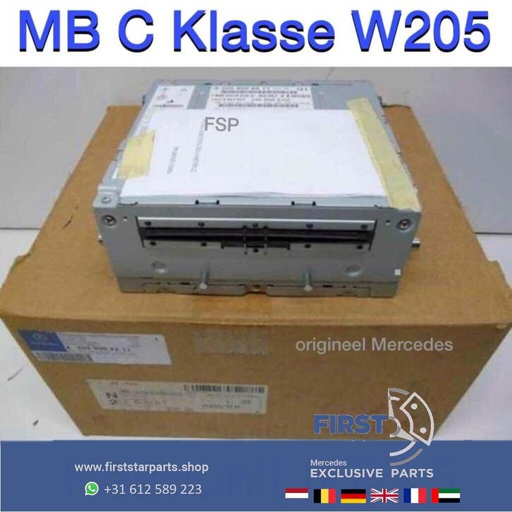 W205 NTG5 HEADUNIT Mercedes C Klasse NAVIGATIE RADIO systeem, Autos : Pièces & Accessoires, Tableau de bord & Interrupteurs, Mercedes-Benz