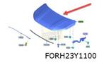 Ford Transit Courier (1/24-) motorkap Origineel! 2692699, Auto-onderdelen, Nieuw, Ford, Motorkap, Verzenden