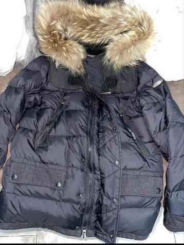 veste originale, doublure en plumes, reçu d'achat disponible, Enlèvement ou Envoi, Comme neuf, Taille 48/50 (M)
